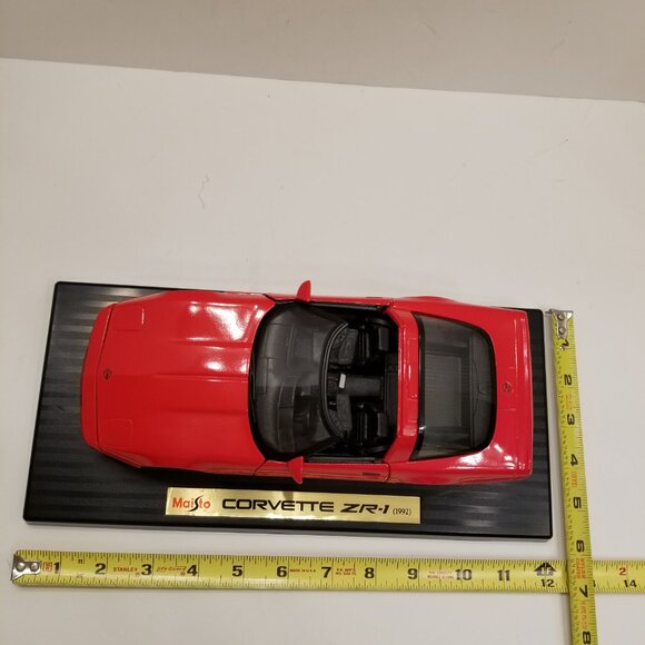 1992 Corvette ZR1 Maisto Rare Collectible Vintage Diecast Scale Metal Model Car! - Picture 11 of 14